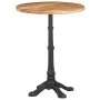 Mesa de bistró madera maciza de acacia Ø60x76 cm de , Mesas de cocina y de comedor - Ref: Foro24-321088, Precio: 172,69 €, De...