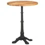 Mesa de bistró madera maciza de acacia Ø60x76 cm de , Mesas de cocina y de comedor - Ref: Foro24-321088, Precio: 172,69 €, De...