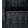 Sillas de jardín con cojines 2 uds ratán sintético gris oscuro de vidaXL, Sillas de jardín - Ref: Foro24-313315, Precio: 176,...