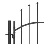Gartentor mit Lanzenzaunspitze 5x1,75 m schwarz von , Gartentore - Ref: Foro24-146323, Preis: 424,94 €, Rabatt: %