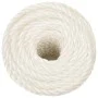 Cuerda de trabajo polipropileno blanco 24 mm 50 m de , Sogas y cuerdas metálicas - Ref: Foro24-153072, Precio: 89,25 €, Descu...