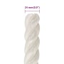 Cuerda de trabajo polipropileno blanco 24 mm 50 m de , Sogas y cuerdas metálicas - Ref: Foro24-153072, Precio: 90,65 €, Descu...