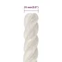 Cuerda de trabajo polipropileno blanco 24 mm 50 m de , Sogas y cuerdas metálicas - Ref: Foro24-153072, Precio: 89,25 €, Descu...
