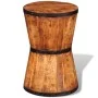 Hocker in Form einer Sanduhr aus grobem Mangoholz. von , Klapphocker und Stühle - Ref: Foro24-241637, Preis: 80,07 €, Rabatt: %