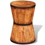 Hocker in Form einer Sanduhr aus grobem Mangoholz. von , Klapphocker und Stühle - Ref: Foro24-241637, Preis: 80,07 €, Rabatt: %