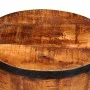 Hocker in Form einer Sanduhr aus grobem Mangoholz. von , Klapphocker und Stühle - Ref: Foro24-241637, Preis: 80,07 €, Rabatt: %