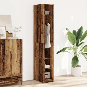 Armario de madera de ingeniería madera envejecida 30x50x200 cm de , Armarios roperos - Ref: Foro24-3307691, Precio: 113,95 €,...