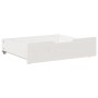 Cajones debajo cama 2 uds madera maciza pino blanco 65x55x16 cm de , Cajones de almacenaje doméstico - Ref: Foro24-850936, Pr...