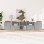 Mueble de esquina madera ingeniería gris Sonoma 200x40x45 cm de , Armarios y almacenamiento - Ref: Foro24-3307833, Precio: 12...