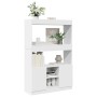 Aparador alto madera de ingeniería blanco 92x33x140 cm de , Librerías y estanterías - Ref: Foro24-3309609, Precio: 96,23 €, D...