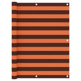 Toldo para balcón tela oxford naranja y marrón 120x300 cm de vidaXL, Sombrillas - Ref: Foro24-134932, Precio: 23,70 €, Descue...