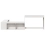 Mueble con escritorio madera maciza pino 222x107x75 cm de , Mesitas de noche - Ref: Foro24-855757, Precio: 158,09 €, Descuent...