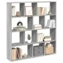 Estantería madera de ingeniería gris Sonoma 132x29x141,5 cm de , Librerías y estanterías - Ref: Foro24-3310312, Precio: 106,8...