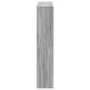 Estantería madera de ingeniería gris Sonoma 132x29x141,5 cm de , Librerías y estanterías - Ref: Foro24-3310312, Precio: 106,8...