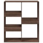 Separador de ambientes madera marrón roble 100x33x115 cm de , Librerías y estanterías - Ref: Foro24-3309552, Precio: 75,19 €,...