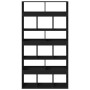 Separador de ambientes madera ingeniería negro 100x33x187,5 cm de , Librerías y estanterías - Ref: Foro24-3309538, Precio: 18...