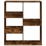 Separador de ambientes madera roble ahumado 100x33x115 cm de , Librerías y estanterías - Ref: Foro24-3309550, Precio: 73,27 €...
