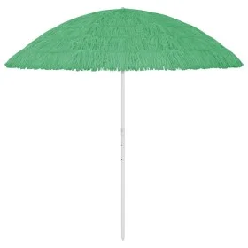 Sombrilla de playa Hawaii verde 300 cm de vidaXL, Sombrillas - Ref: Foro24-314699, Precio: 38,01 €, Descuento: %