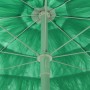 Sombrilla de playa Hawaii verde 300 cm de vidaXL, Sombrillas - Ref: Foro24-314699, Precio: 43,20 €, Descuento: %
