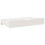 Cajones debajo cama con ruedas 2 uds madera maciza pino blanco de , Cajones de almacenaje doméstico - Ref: Foro24-850921, Pre...