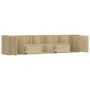 Mueble de esquina madera ingeniería roble Sonoma 200x40x45 cm de , Armarios y almacenamiento - Ref: Foro24-3307830, Precio: 1...