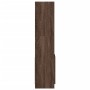 Aparador alto madera de ingeniería roble marrón 92x33x140 cm de , Librerías y estanterías - Ref: Foro24-3309615, Precio: 95,2...