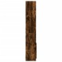 Aparador alto madera de ingeniería roble ahumado 92x33x180 cm de , Librerías y estanterías - Ref: Foro24-3309622, Precio: 110...