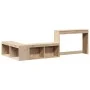 Mueble con escritorio madera maciza pino 222x107x75 cm de , Mesitas de noche - Ref: Foro24-855756, Precio: 130,98 €, Descuent...
