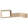 Mueble con escritorio madera maciza pino 222x107x75 cm de , Mesitas de noche - Ref: Foro24-855756, Precio: 130,98 €, Descuent...