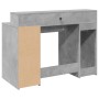 Escritorio con LED madera ingeniería gris hormigón 120x55x91 cm de , Escritorios - Ref: Foro24-3309414, Precio: 216,01 €, Des...
