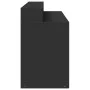 Escritorio con luz LED madera ingeniería negro 140x55x91 cm de , Escritorios - Ref: Foro24-3309421, Precio: 287,67 €, Descuen...