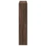 Estantería de madera de ingeniería marrón roble 132x29x141,5 cm de , Librerías y estanterías - Ref: Foro24-3310313, Precio: 1...