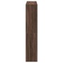 Estantería de madera de ingeniería marrón roble 132x29x141,5 cm de , Librerías y estanterías - Ref: Foro24-3310313, Precio: 1...
