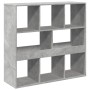 Separador de ambientes madera gris hormigón 100x33x94,5 cm de , Librerías y estanterías - Ref: Foro24-3309513, Precio: 81,00 ...