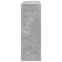 Separador de ambientes madera gris hormigón 100x33x94,5 cm de , Librerías y estanterías - Ref: Foro24-3309513, Precio: 81,00 ...