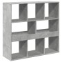 Separador de ambientes madera gris hormigón 100x33x94,5 cm de , Librerías y estanterías - Ref: Foro24-3309513, Precio: 81,00 ...