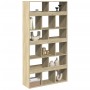 Separador de ambientes madera roble Sonoma 100x33x187,5 cm de , Librerías y estanterías - Ref: Foro24-3309539, Precio: 188,82...