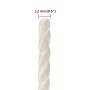 Cuerda de trabajo polipropileno blanco 12 mm 100 m de , Sogas y cuerdas metálicas - Ref: Foro24-153057, Precio: 41,21 €, Desc...