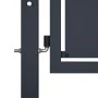 Anthrazitgraue Gartentür aus Stahl 300x75 cm von , Gartentore - Ref: Foro24-144523, Preis: 326,22 €, Rabatt: %