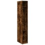 Armario madera de ingeniería color roble ahumado 30x50x200 cm de , Armarios roperos - Ref: Foro24-3307688, Precio: 115,89 €, ...