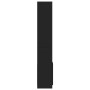 Aparador alto madera de ingeniería negro 92x33x180 cm de , Librerías y estanterías - Ref: Foro24-3309619, Precio: 112,66 €, D...