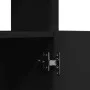 Aparador alto madera de ingeniería negro 92x33x180 cm de , Librerías y estanterías - Ref: Foro24-3309619, Precio: 108,67 €, D...