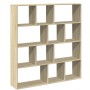 Estantería de madera de ingeniería roble Sonoma 132x29x141,5 cm de , Librerías y estanterías - Ref: Foro24-3310309, Precio: 1...