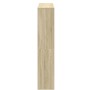 Estantería de madera de ingeniería roble Sonoma 132x29x141,5 cm de , Librerías y estanterías - Ref: Foro24-3310309, Precio: 1...