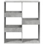 Separador de ambientes madera gris hormigón 100x33x115 cm de , Librerías y estanterías - Ref: Foro24-3309549, Precio: 72,71 €...