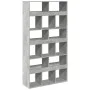 Separador de ambientes madera gris hormigón 100x33x187,5 cm de , Librerías y estanterías - Ref: Foro24-3309540, Precio: 159,0...