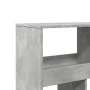 Separador de ambientes madera gris hormigón 100x33x187,5 cm de , Librerías y estanterías - Ref: Foro24-3309540, Precio: 159,0...
