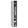 Armario de madera de ingeniería gris Sonoma 30x50x200 cm de , Armarios roperos - Ref: Foro24-3307689, Precio: 98,58 €, Descue...