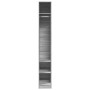 Armario de madera de ingeniería gris Sonoma 30x50x200 cm de , Armarios roperos - Ref: Foro24-3307689, Precio: 98,58 €, Descue...