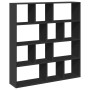 Estantería de madera de ingeniería negra 132x29x141,5 cm de , Librerías y estanterías - Ref: Foro24-3310308, Precio: 133,03 €...